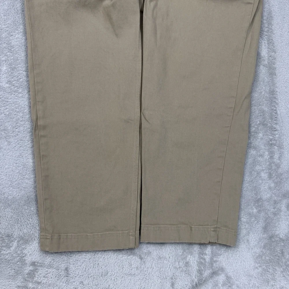 Duluth‎ Trading Pants Mens 38x32 Duluthflex Ballroom Roomy Utility Canvas Gusset